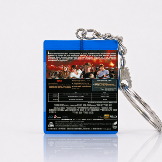 Zombieland - Movie Miniature Blu-Ray Case Keychain