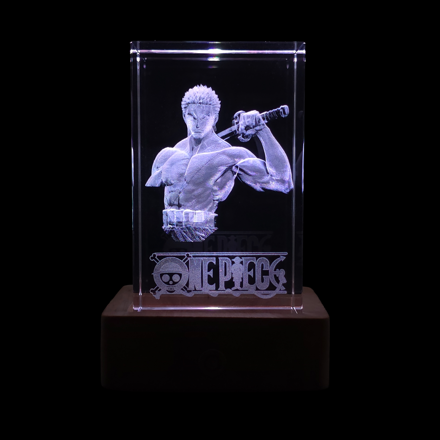 Roronoa Zoro Büste - One Piece - 3D Kristalllampe