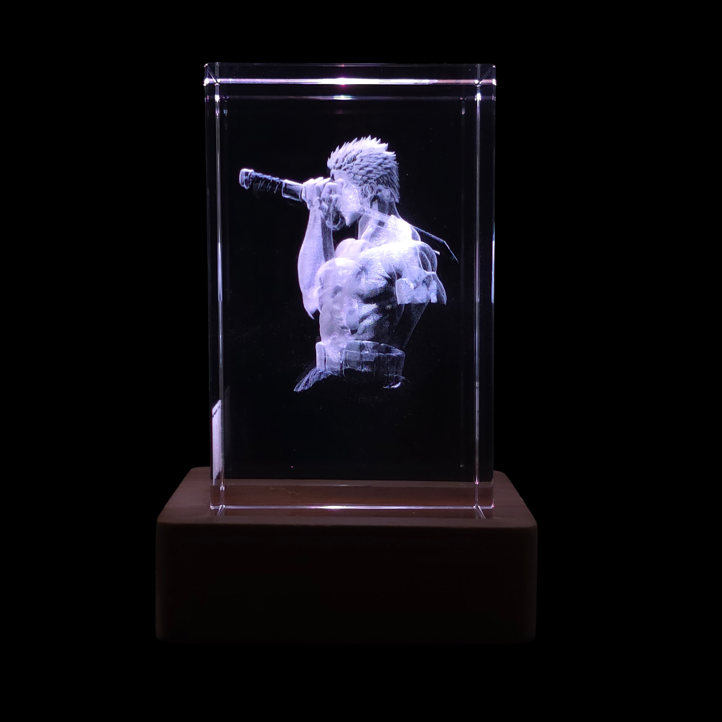 Roronoa Zoro Büste - One Piece - 3D Kristalllampe