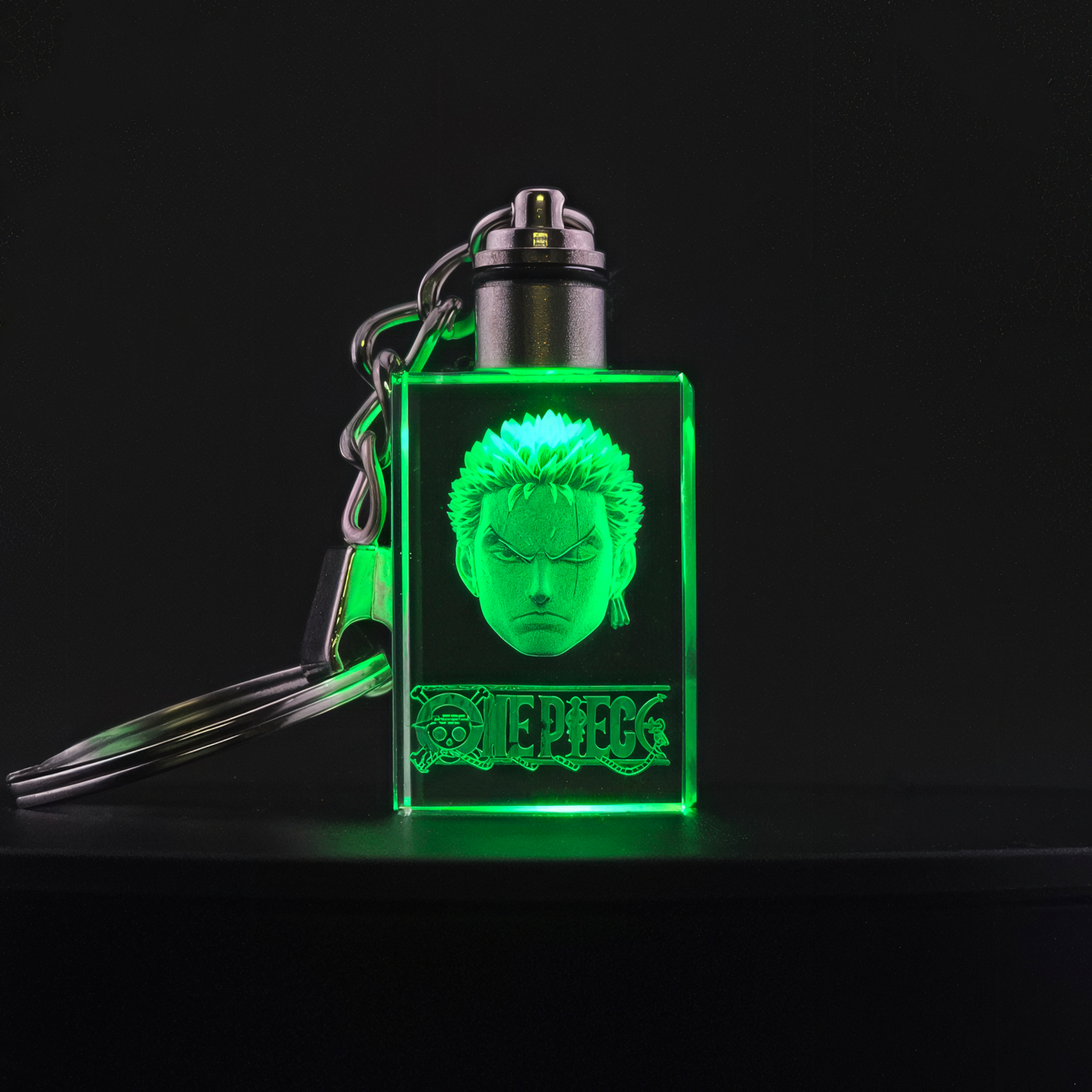 Roronoa Zoro - One Piece 3D Crystal Keychain