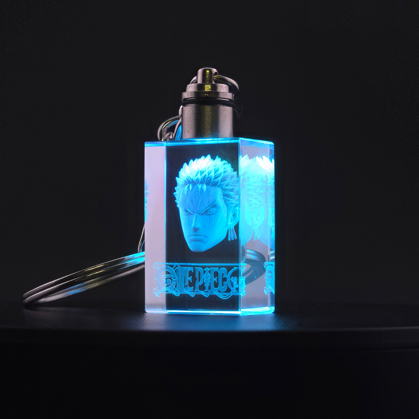 Roronoa Zoro - One Piece 3D Crystal Keychain