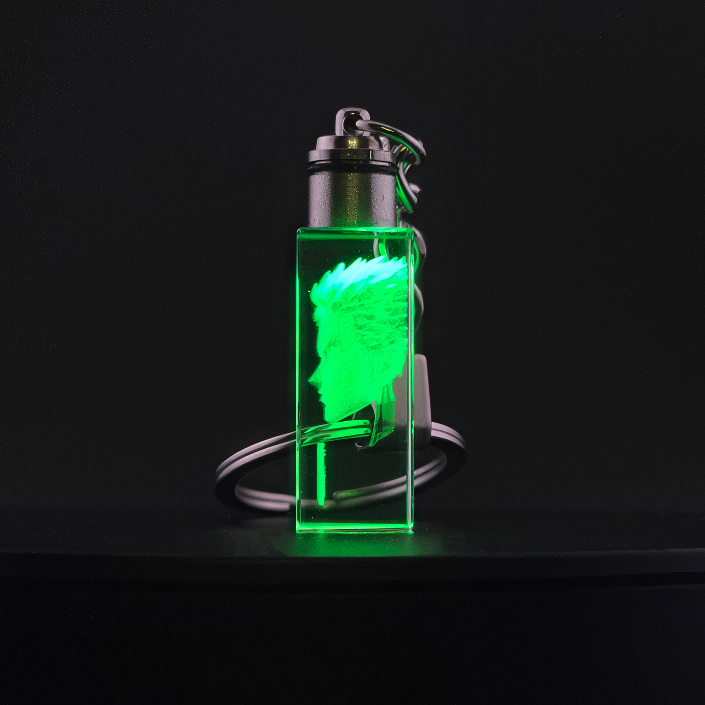 Roronoa Zoro - One Piece 3D Crystal Keychain