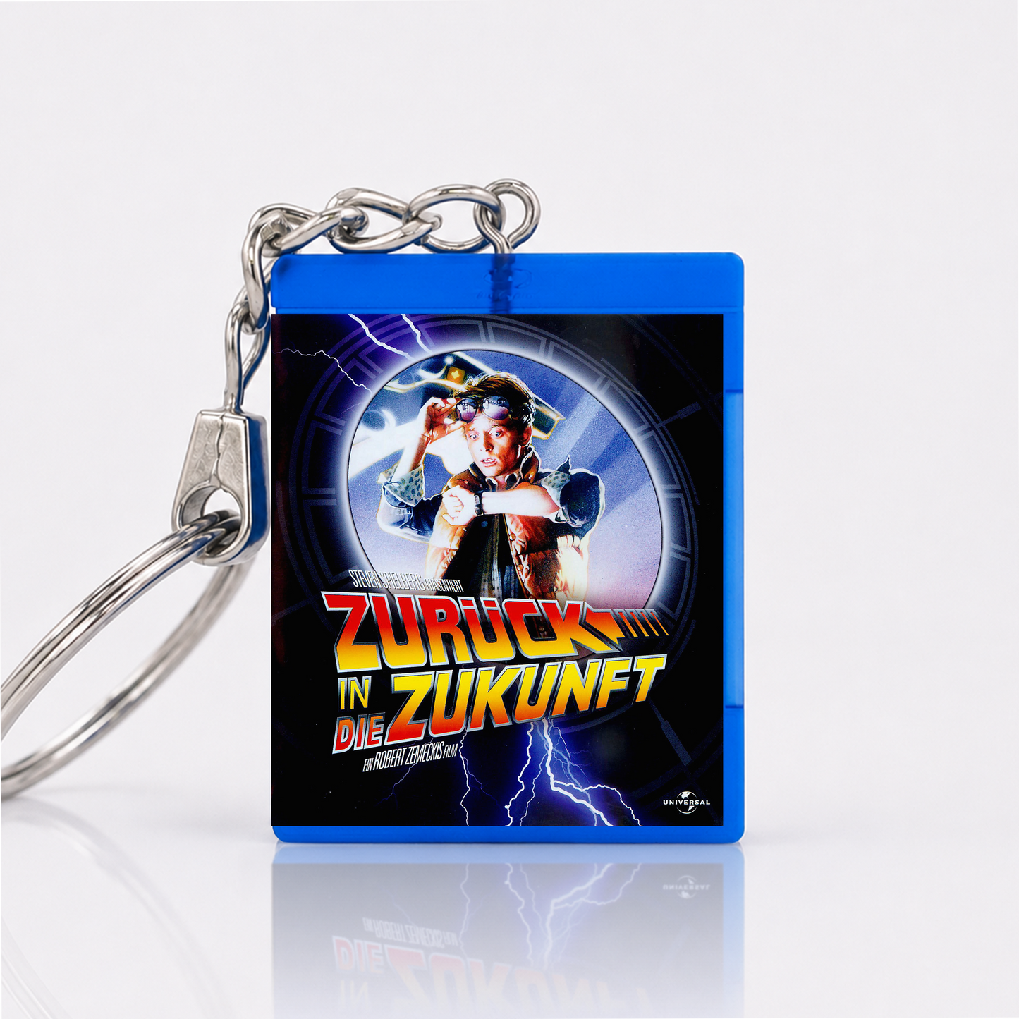 Back to the Future - Movie Miniature Blu-Ray Case Keychain
