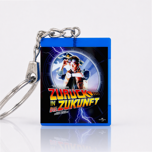 Back to the Future - Movie Miniature Blu-Ray Case Keychain